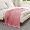 vidaXL Throw Blanket Pink 170 x 130 cm Fleece