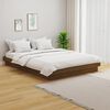 vidaXL Bed Frame without Mattress Honey Brown Solid Wood King Size