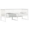 vidaXL Day Bed without Mattress White 80x200 cm Solid Wood Pine