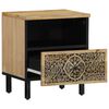 vidaXL Bedside Cabinets 2 pcs 40x33x46 cm Solid Wood Mango