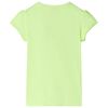 Kids' T-shirt Neon Yellow 116