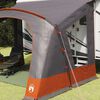 vidaXL Caravan Tent with Roof Grey and Orange 410 x 275 x 245 cm