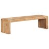 vidaXL TV Cabinet 120x33x33 cm Solid Acacia Wood