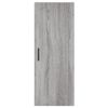 vidaXL Highboard Grey Sonoma 34.5x34x180 cm Engineered Wood