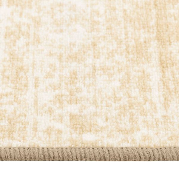vidaXL Carpet Runner Gold 80x200 cm