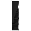 vidaXL Corner Cabinet Black 32x32x140cm Engineered Wood