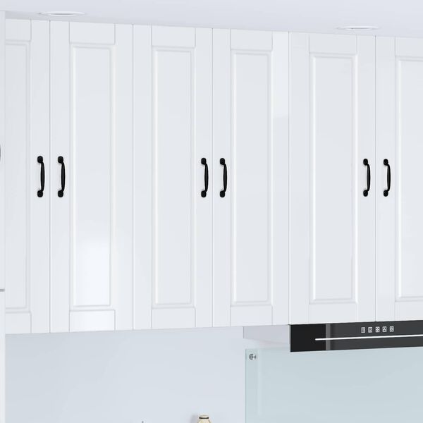 vidaXL Kitchen Wall Cabinet High Gloss White 60 x 31 x 100 cm