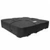vidaXL Cantilever Umbrella Base 150 Black High-density polyethylene