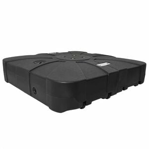 vidaXL Cantilever Umbrella Base 150 Black High-density polyethylene
