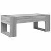 vidaXL Coffee Table Grey Sonoma 110 x 50 x 41 cm Engineered Wood