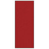 vidaXL Doormat Red and Black 120 x 300 cm Polypropylene and vinyl