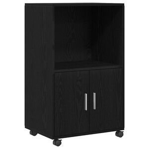 vidaXL Cabinet Black Oak 55 x 40 x 82 cm