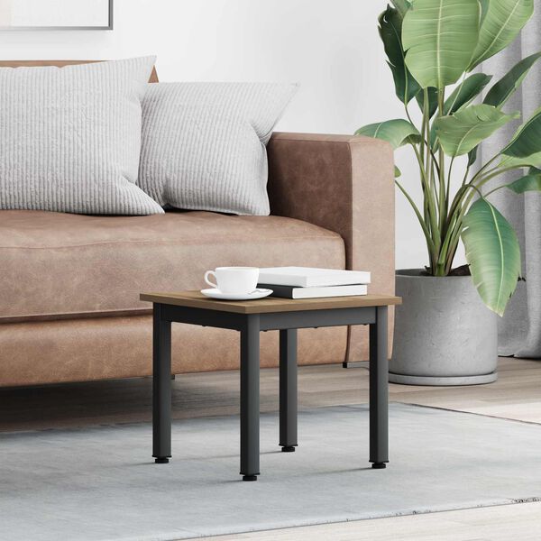 vidaXL Coffee Table Artisian Oak 40 x 40 x 36 cm Engineered Wood