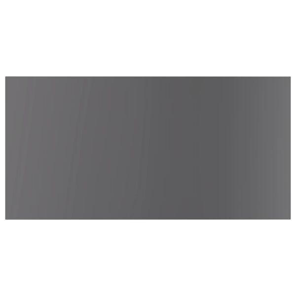 vidaXL Bookshelf Boards 4 pcs High Gloss Grey 60x30x1.5 cm Engineered Wood