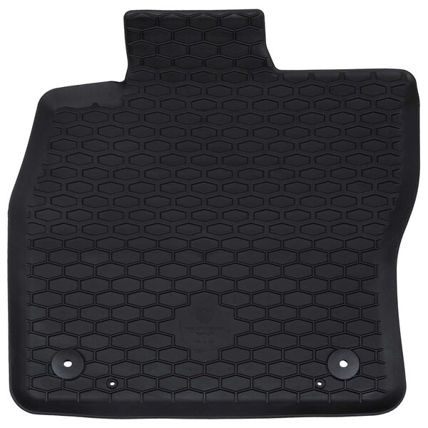 vidaXL Car Mat 4 pcs Black suitable for Seat LEON 2020- Rubber