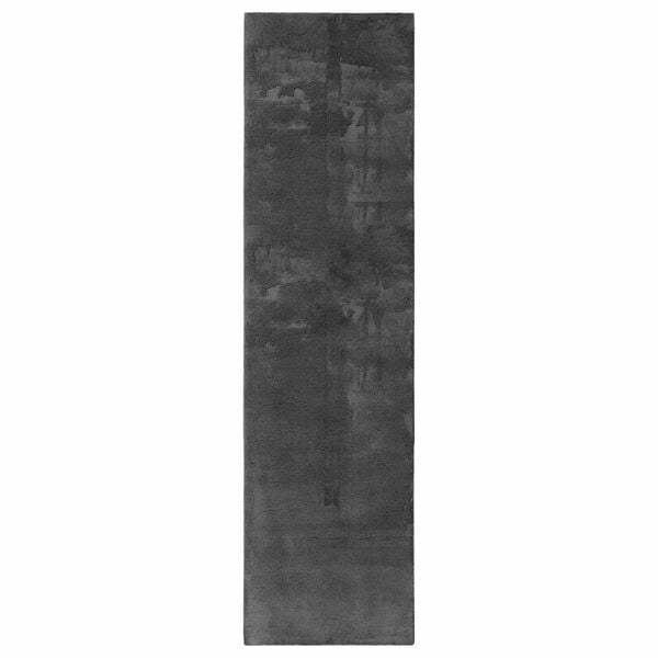vidaXL Area Rugs Rectangular HUARTE Anthracite 300 x 80 cm Polyester