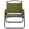 vidaXL Camping Chairs 2 pcs Green 54x43x59cm Oxford Fabric