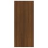 vidaXL Book Cabinet/Room Divider Brown Oak 60x30x72 cm