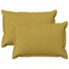 vidaXL Cushion Cover 2 pcs HOUTEN Light Green 40 x 60 cm Faux Linen