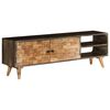 vidaXL TV Cabinet Solid Mango Wood 140x30x45 cm