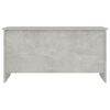 vidaXL Coffee Table Concrete Grey 102x55.5x52.5 cm Engineered Wood