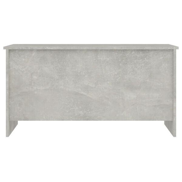 vidaXL Coffee Table Concrete Grey 102x55.5x52.5 cm Engineered Wood