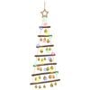 vidaXL Hanging Christmas Tree with Baubles 90 cm 30 LEDs Multicolour