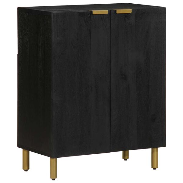 vidaXL Sideboard Black 60x33x75 cm Engineered Wood