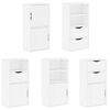 vidaXL Side Cabinets 5 pcs "ODDA" White 40x24x79 cm Solid Wood Pine
