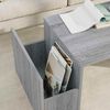 vidaXL Coffee Table Grey Sonoma 90 x 45 x 35 cm Engineered Wood