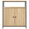 vidaXL Sideboard Sonoma Oak 70x30x80 cm Engineered Wood