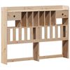 vidaXL Bed Frame without Mattress 140x200 cm Solid Wood Pine