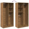 vidaXL Wardrobe Artisian Oak 100x50x200 cm Engineered Wood