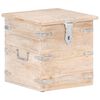 vidaXL Chest 40x40x40 cm Solid Acacia Wood