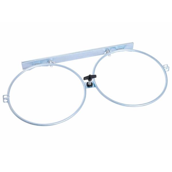 FLAMINGO Wall-Mounted Dog Feeding Bowl Holder 2x24 cm 43025