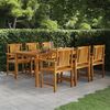 vidaXL Garden Table 200x100x74 cm Solid Wood Acacia