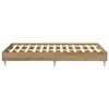 vidaXL Bed Frame No Mattress Artisan Oak 120x190 cm Small Double Engineered Wood