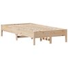 vidaXL Bed Frame without Mattress 90x190 cm Single Solid Wood Pine