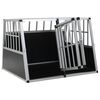 vidaXL Dog Cage with Double Door 94x88x69 cm