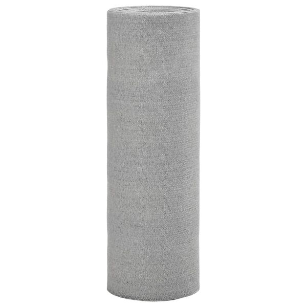 vidaXL Privacy Net Light Grey 1x25 m HDPE 150 g/m&sup2;
