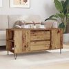 vidaXL Coffee Table Old Wood 102 x 44.5 x 50 cm Engineered Wood