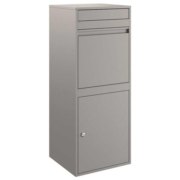 vidaXL Parcel Drop Box Rusty 41 x 38 x 103 cm Weathering Steel