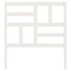 vidaXL Bed Headboard White 96x4x104 cm Solid Wood Pine