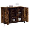 vidaXL Sideboard Smoked Oak 100x35x70 cm Engineered Wood