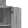 vidaXL Kitchen Cabinet Grey Sonoma 60x50x180 cm Engineered Wood