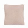 vidaXL Throw Pillow Basketweave 2 pcs Pink 45 x 45 cm Cotton