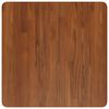 vidaXL Square Table Top Dark Brown 60x60x2.5cm Treated Solid Wood Oak