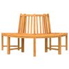 vidaXL Tree Bench Half Round &Oslash;160 cm Solid Wood Teak
