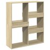 vidaXL Book Cabinet/Room Divider Sonoma Oak 100x33x115 cm