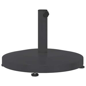 vidaXL Parasol Base Dark Grey 48 x 48 x 32 cm